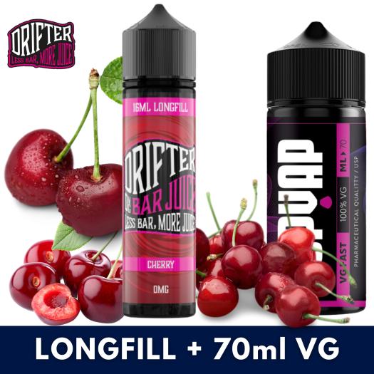 Aroma CHERRY 16ml/60 (Longfill) Drifter + 70ml VG Fast