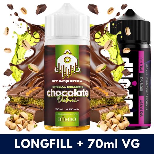 Aroma Chocolate Dubai 30ml/120 (Longfill) The Mind Flayer + 70ml VG Fast