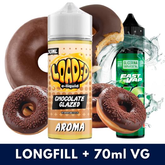Aroma Chocolate Glazed 30ml/120 (Longfill) Loaded + VG FAST 70ML Aroma Chocolate Glazed 30ml/120 (Longfill) Loaded + VG FAST 70ML