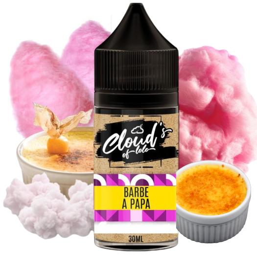 Aroma Cotton Candy Crème Brûlée 30ml Cloud's of Lolo