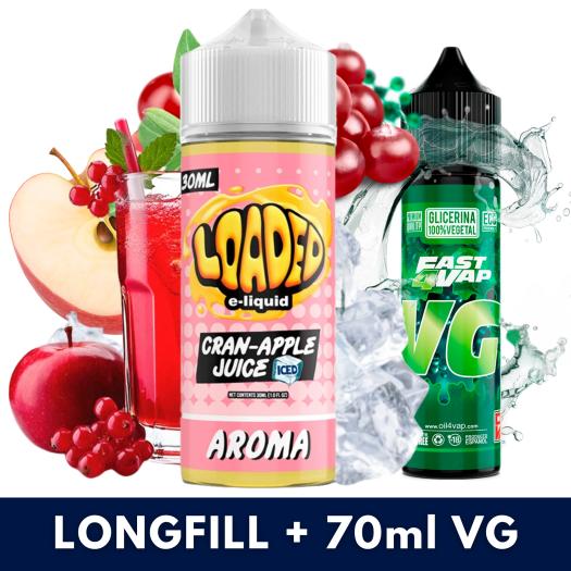Aroma Cran Apple ICE 30ml/120 (Longfill) Loaded + VG Fast 70ML