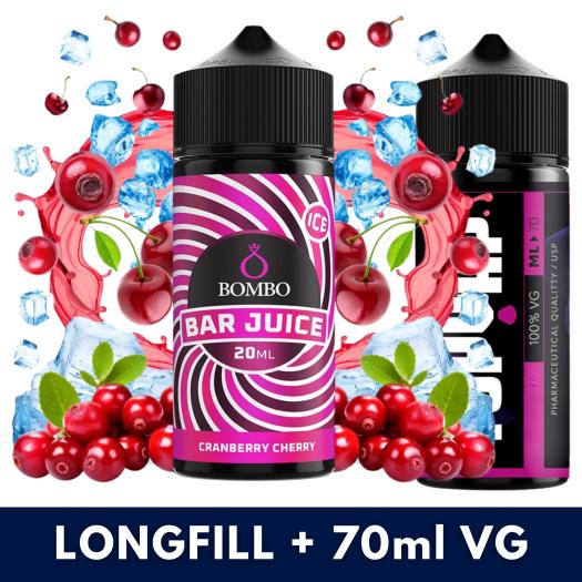 Aroma Cranberry Cherry 20ml/120 (Longfill) - Bombo Bar Juice + 70ml VG