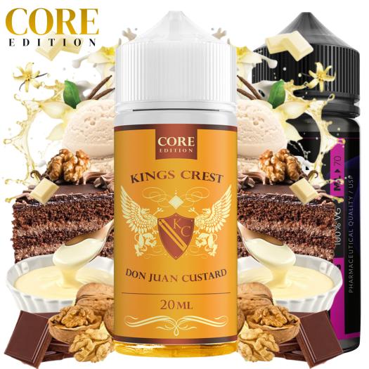 Aroma Don Juan Custard 20ml/120 (Longfill) Kings Crest Core Edition