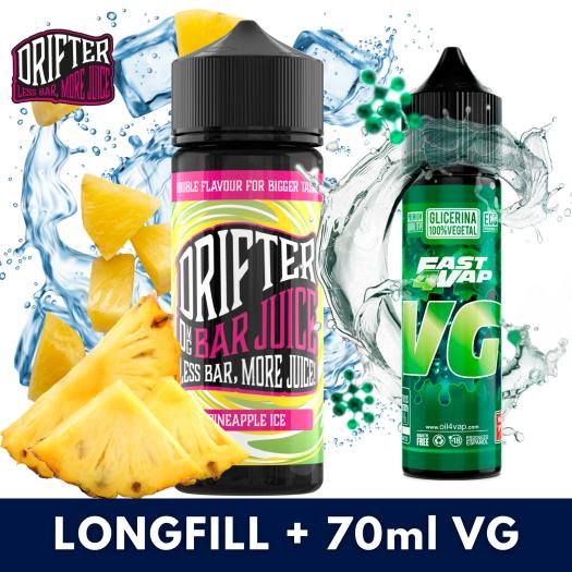 Aroma Drifter Bar Pineapple Ice 24ml (Longfill) + VG FAST 70ML Aroma Drifter Bar Pineapple Ice 24ml (Longfill) + VG FAST 70ML