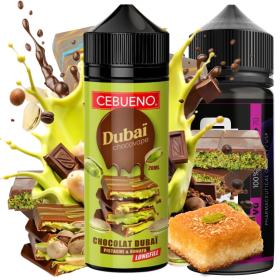 Aroma Dubaï Chocovape 20ml/120 (Longfill) Cebueno + 70ml VG