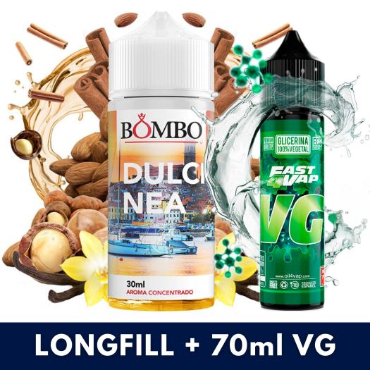 Aroma Dulcinea 30ml/120 (Longfill) Bombo + VG FAST 70ML