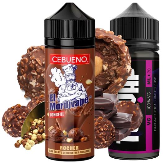 Aroma El Mordjvape Rocher 20ml/120 (Longfill) Cebueno + 70ml VG