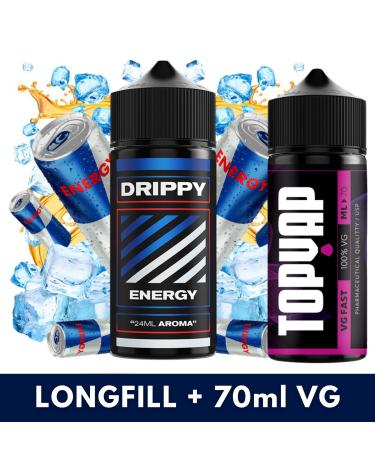 Aroma Energy 24ml/120 (Longfill) Drippy + 70ml VG Fast