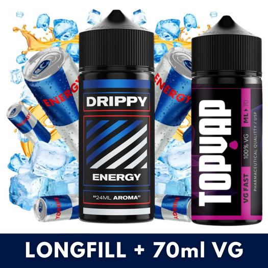 Aroma Energy 24ml/120 (Longfill) Drippy + 70ml VG Fast Aroma Energy 24ml/120 (Longfill) Drippy + 70ml VG Fast