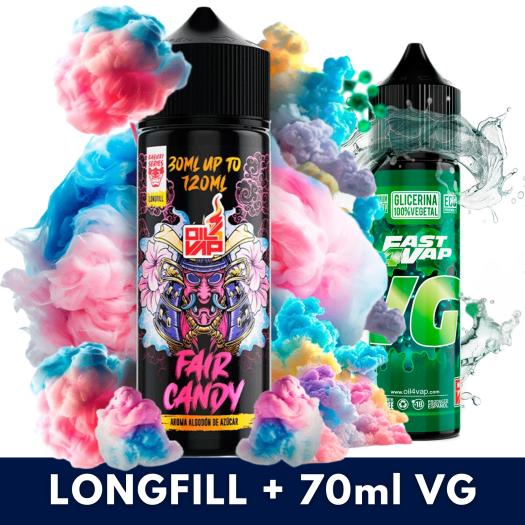 Aroma Fair Candy 30ml/120 (Longfill) Kabuki + VG Fast 70ml Aroma Fair Candy 30ml/120 (Longfill) Kabuki + VG Fast 70ml