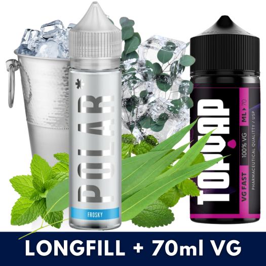 Aroma Frosky 10ml/60 (Longfill) Polar + 70ml VG Fast Aroma Frosky 10ml/60 (Longfill) Polar + 70ml VG Fast
