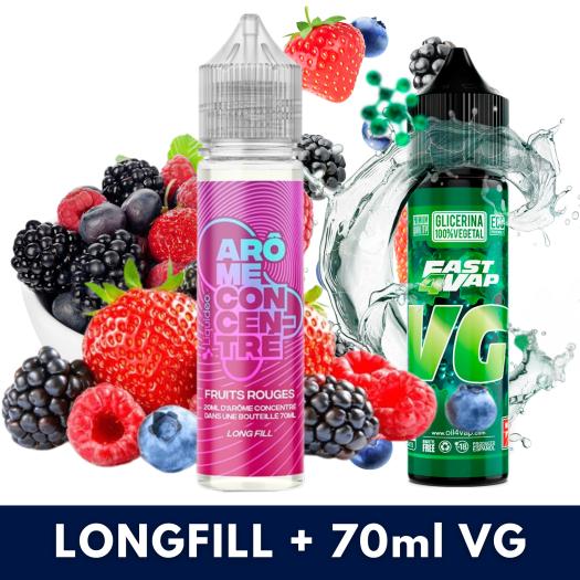 Aroma Fruits Rouges 20ml/70 (Longfill) Liquideo + VG FAST 70ML Aroma Fruits Rouges 20ml/70 (Longfill) Liquideo + VG FAST 70ML