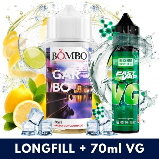 Aroma Garbo 30ml/120 (Longfill) Bombo + VG FAST 70ML