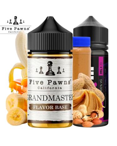 Aroma Grandmaster 15ml/60 (Longfill) Five Pawns + 70ml VG