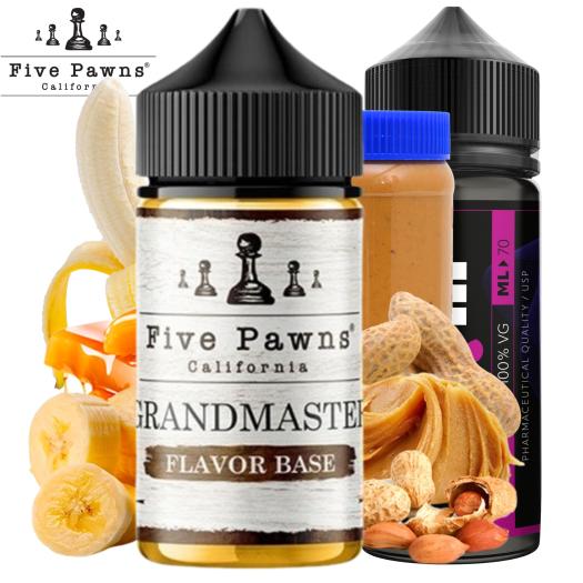 Aroma Grandmaster 15ml/60 (Longfill) Five Pawns + 70ml VG