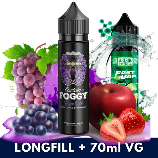 Aroma Grape Gale 10ml/60 (Longfill) Captain Foggy + VG FAST 70ML Aroma Grape Gale 10ml/60 (Longfill) Captain Foggy + VG FAST 70ML