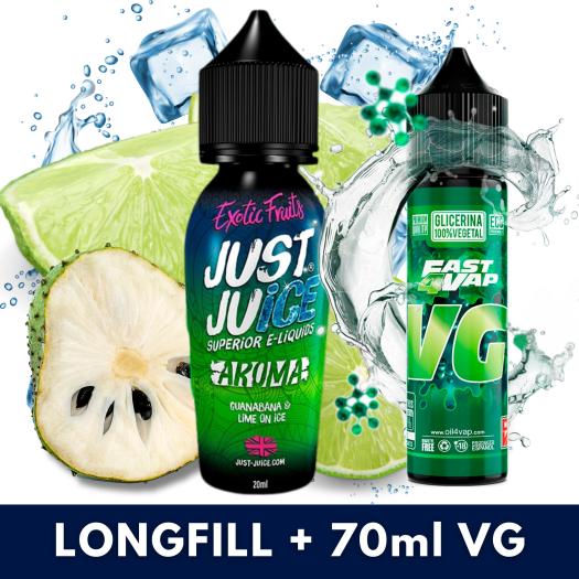 Aroma Guanaba Lime Ice Just Juice 20ml (Longfill) + VG FAST 70ML Aroma Guanaba Lime Ice Just Juice 20ml (Longfill) + VG FAST 70ML