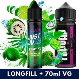 Aroma Guanabana Lime Ice Just Juice 12ml/60 (Longfill) + 70ml VG
