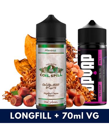 Aroma Havana 24ml/120 (Longfill) - Coil Spill + 70ml VG Fast