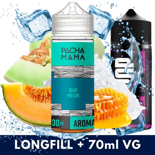 Aroma Ice Blue Melon 30ml/120 (Longfill) Pachamama + 70ml VG Fast