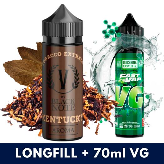Aroma Kentucky 10ml/100 (Longfill) V by Black Note + VG FAST 70ML Aroma Kentucky 10ml/100 (Longfill) V by Black Note + VG FAST 70ML