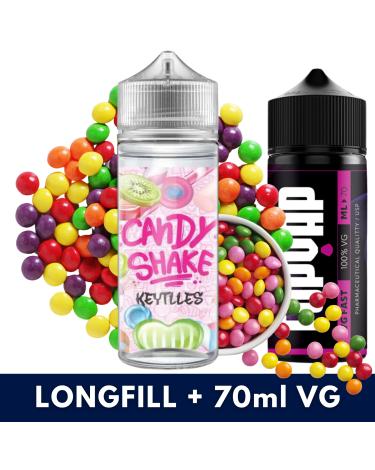 Aroma KEYTLLES 30ml/120 (Longfill) Candy Shake + 70ml VG Fast