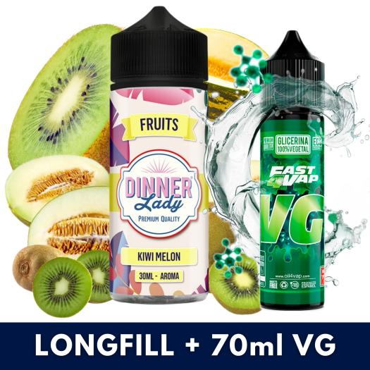 Aroma Kiwi Melon 30ml (Longfill) Dinner Lady + VG FAST 70ML Aroma Kiwi Melon 30ml (Longfill) Dinner Lady + VG FAST 70ML