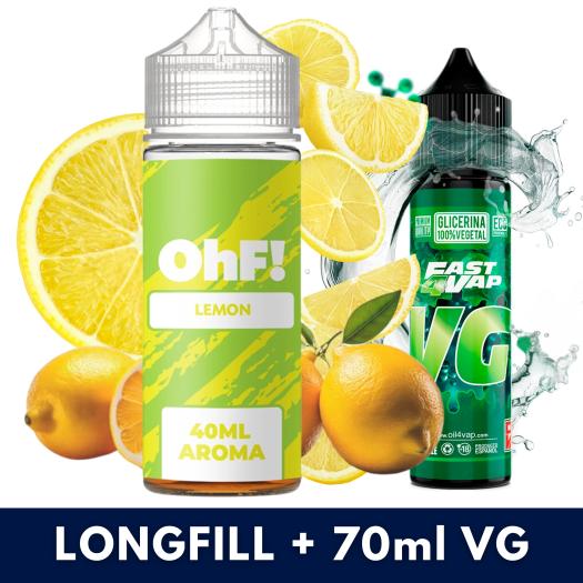 Aroma Lemon 40ml/120 (Longfill) OhF! + VG FAST 70ML