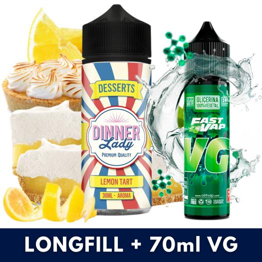 Aroma Lemon Tart 30ml (Longfill) Dinner Lady + VG FAST 70ML Aroma Lemon Tart 30ml (Longfill) Dinner Lady + VG FAST 70ML