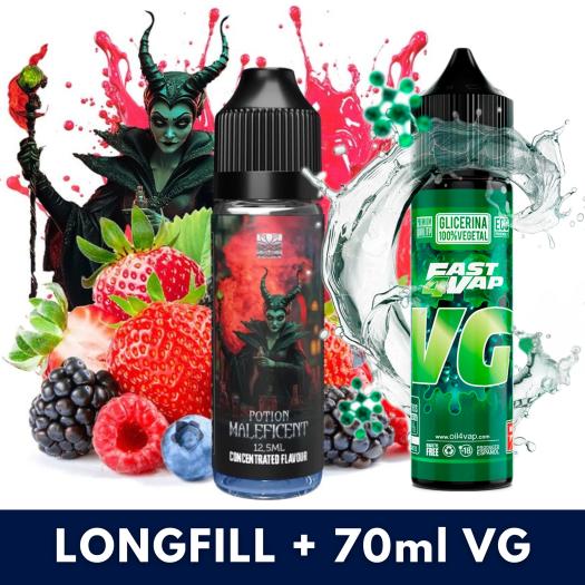 Aroma Maleficent 12.5ml (Longfill) Tribal Force + VG FAST 70ML Aroma Maleficent 12.5ml (Longfill) Tribal Force + VG FAST 70ML