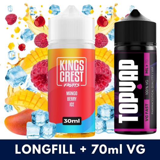 Aroma Mango Berry Ice 30ml/120 (Longfill) Kings Crest + 70ml VG Fast