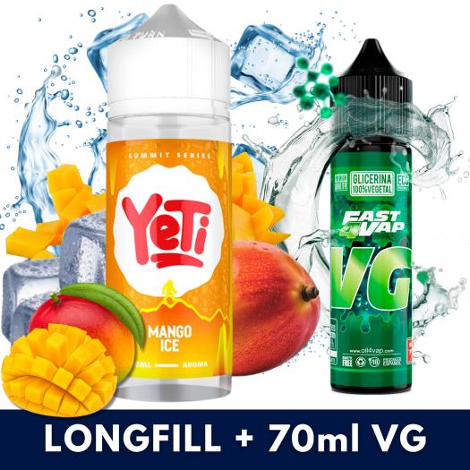Aroma Mango Ice 10ml/120 (Longfill) Yeti + VG FAST 70ML Aroma Mango Ice 10ml/120 (Longfill) Yeti + VG FAST 70ML