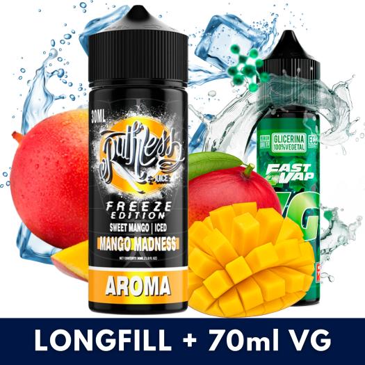 Aroma Mango Madness 30ml/120 (Longfill) Ruthless + VG FAST 70ML
