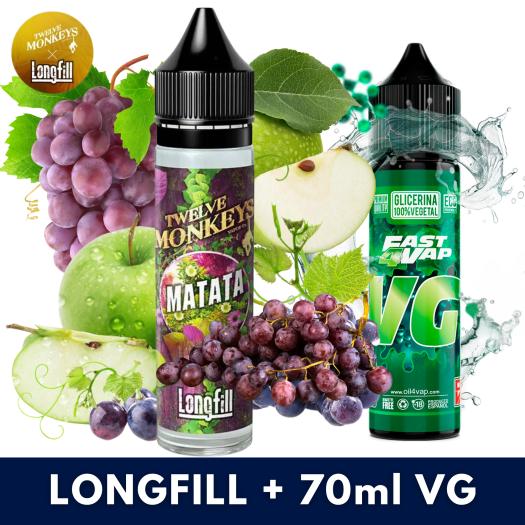 Aroma Matata 10ml (Longfill) Twelve Monkeys + VG FAST 70ML