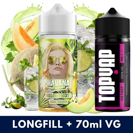 Aroma Melon Mojito 20ml/120 (Longfill) Havana Dream + 70ml VG Fast