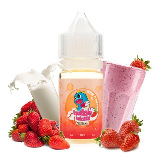 Aroma Milk N' Straw 30ml - Bubble Island Cream