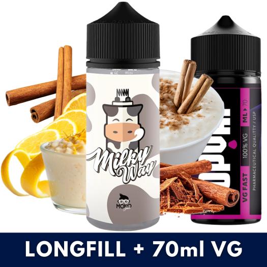 Aroma Milky Way 30ml/120 (Longfill) Mono eJuice + 70ml VG Fast