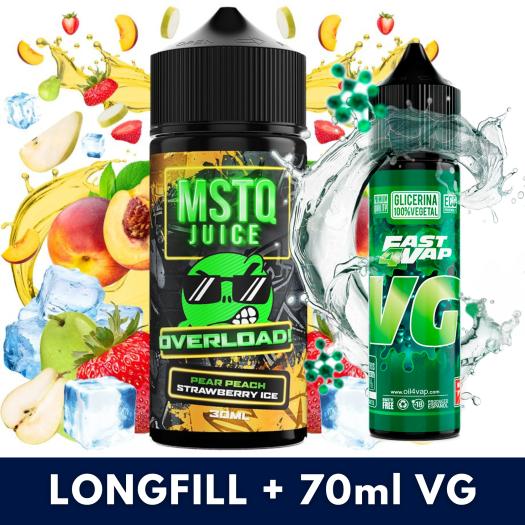 Aroma Pear Peach Strawberry 30ml/120 (Longfill) MSTQ + VG FAST 70ML Aroma Pear Peach Strawberry 30ml/120 (Longfill) MSTQ + VG FAST 70ML
