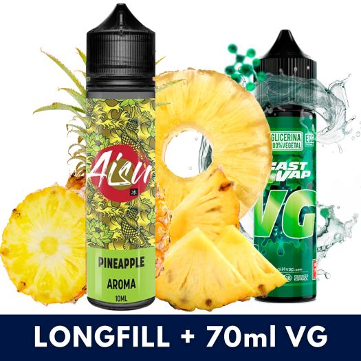 Aroma Pineapple 10ml/60 (Longfill) Aisu Bar + VG Fast 70ml Aroma Pineapple 10ml/60 (Longfill) Aisu Bar + VG Fast 70ml