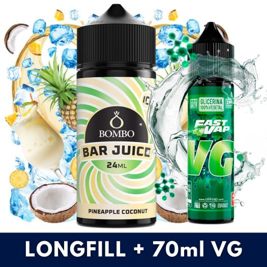 Aroma Pineapple Coconut Ice 24ml (Longfill) Bombo Bar + VG FAST 70ML Aroma Pineapple Coconut Ice 24ml (Longfill) Bombo Bar + VG FAST 70ML