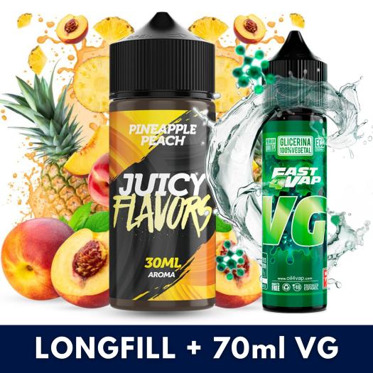 Aroma Pineapple Peach 30ml/120 (Longfill) Juicy + VG FAST 70ML Aroma Pineapple Peach 30ml/120 (Longfill) Juicy + VG FAST 70ML