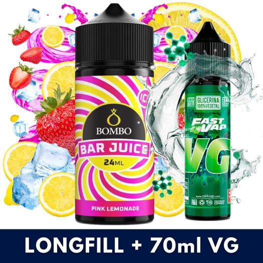 Aroma Pink Lemonade Ice 24ml (Longfill) - Bombo Bar Juice + VG FAST 70ML