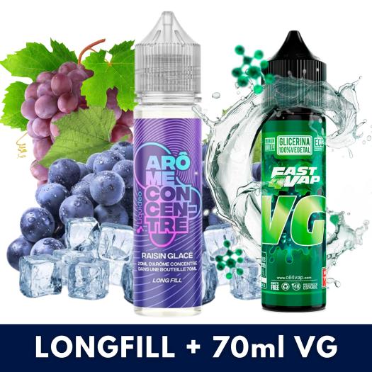 Aroma Raisin Glace 20ml/70 (Longfill) Liquideo + VG FAST 70ML Aroma Raisin Glace 20ml/70 (Longfill) Liquideo + VG FAST 70ML