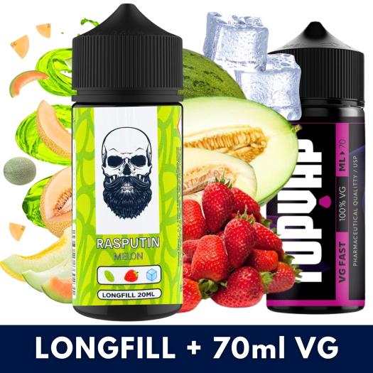 Aroma RASPUTIN MELON 20ml/120 (Longfill) Daruma + 70ml VG Fast