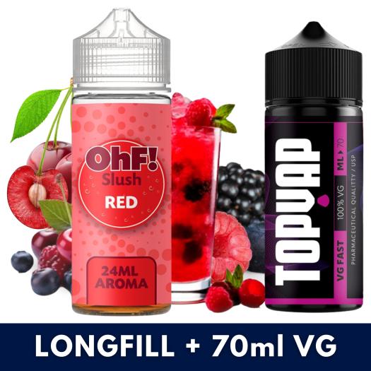 Aroma Red Slush 24ml/120 (Longfill) OhF! + VG FAST 70ML