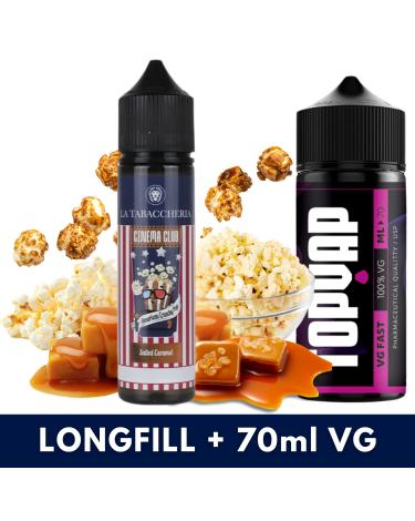 Aroma Salted Caramel 40ml/60 (Longfill) La Tabaccheria + 70ml VG Fast