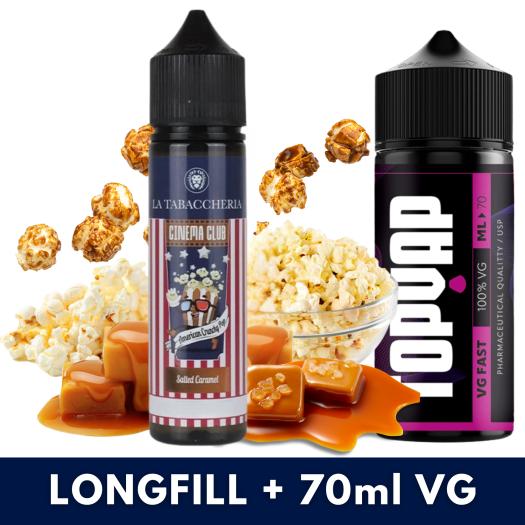 Aroma Salted Caramel 40ml/60 (Longfill) La Tabaccheria + 70ml VG Fast