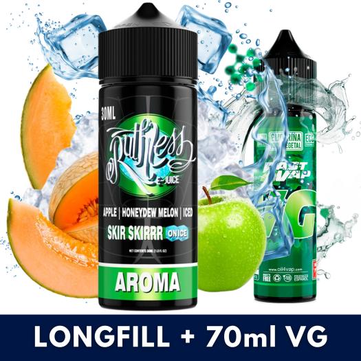 Aroma Skirrr On Ice 30ml/120 (Longfill) Ruthless + VG FAST 70ML Aroma Skirrr On Ice 30ml/120 (Longfill) Ruthless + VG FAST 70ML