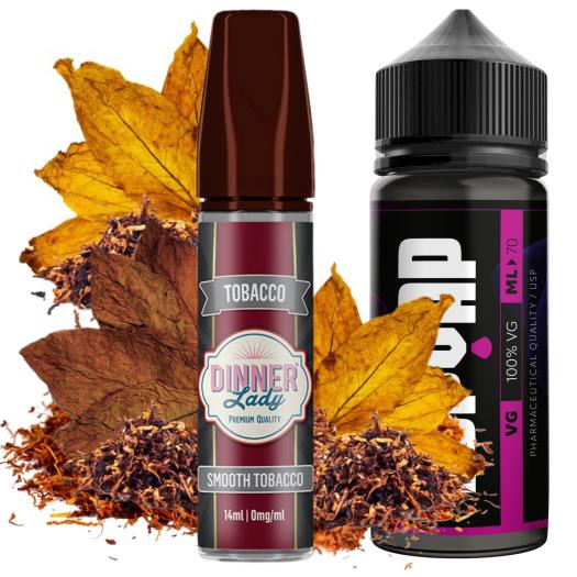 Aroma Smooth Tobacco 14ml/60 (Longfill) Dinner Lady + 70ml VG