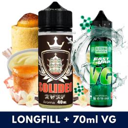 Aroma Solideo 40ml/120 (Longfill) 2V2F + VG FAST 70ML